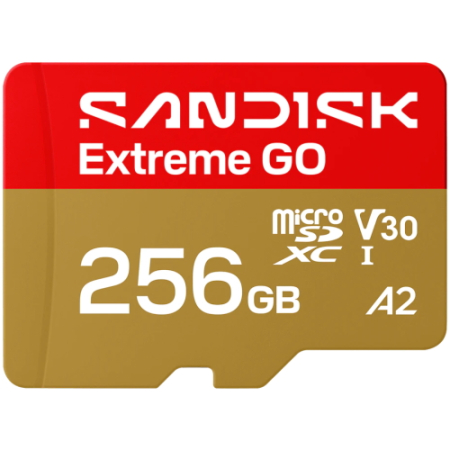 SanDisk SDSQXGN-256G-GN6MN - karta pamięci 256GB, Extreme GO microSD UHS-I